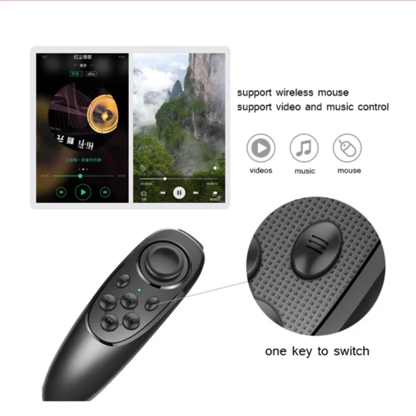 Mocute 052 Game Pad Gamepad Pubg Controller Mobile Bluetooth Joystick For iPhone Android Smart TV Box Phone PC VR Trigger Cell - Image 3