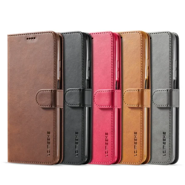 Case For Poco M6 Pro Case For Poco X6 X5 Pro Phone Case For Xiaomi Poco C65 C61 F3 X6 X4 X3 NFC M5 M5S M3 M4 Pro 5G Case Leather - Image 6