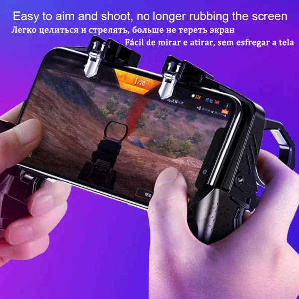 PUBG Controller Control for Phone Gamepad Joystick Android iPhone Trigger Free Fire Mobile Game Pad Pupg Hand Cellphone Gaming - Image 3