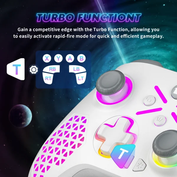 Gaming Gamepad For Xbox Series X,S,Xbox One Controle PC With 650mah Battery Wireless Controller Multi-Function Joystick - Image 3