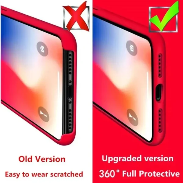 Original Official Silicone Case For Apple iPhone 14 13 12 15 Pro Max Cases For iPhone 14 15 Plus 13 12 11 Case Logo Full Cover - Image 5
