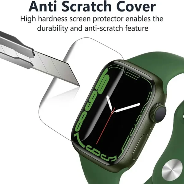 5PCS Hydrogel Film for Apple Watch 9 5 6 10 3 2 1 40MM 44MM 42MM 46MM Screen Protector for Apple Watch Ultra 49MM 7 8 41MM 45MM - Image 5