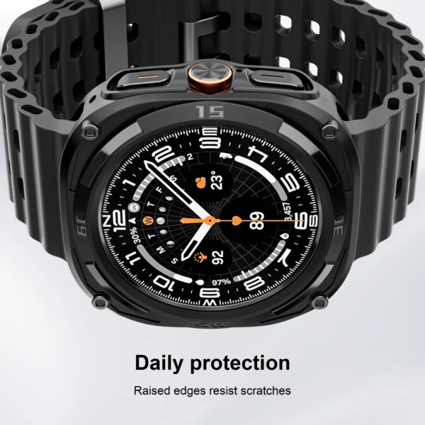 Screen protector for Samsung Galaxy Watch Ultra Case 47mm Accessories Hard PC Frame Protective Bumper Galaxy Watch Ultra cover - Image 4