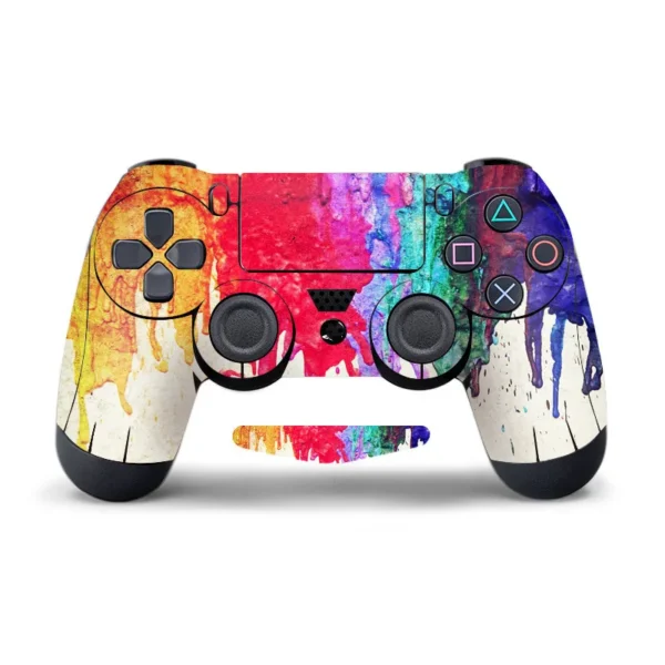 Skin Sticker For SONY PlayStation 4 PS4 Console Gameing Joystick Protective Anti-slip Case Stickers Controller Game Accessories - Image 6