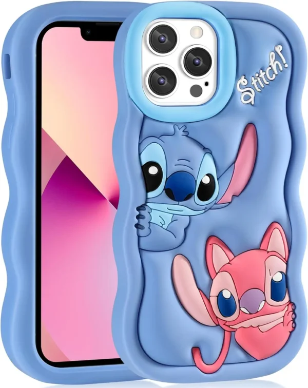 Silicone Wave Stitch Soft Cover Case For iPhone 16 15 14 13 12 11 Pro Plus mini Max Xs XR 6 7 8 SE - Image 4