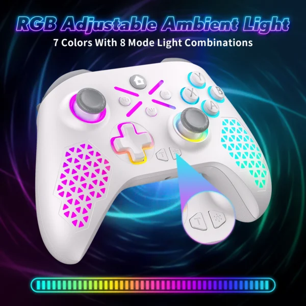 Gaming Gamepad For Xbox Series X,S,Xbox One Controle PC With 650mah Battery Wireless Controller Multi-Function Joystick - Image 6