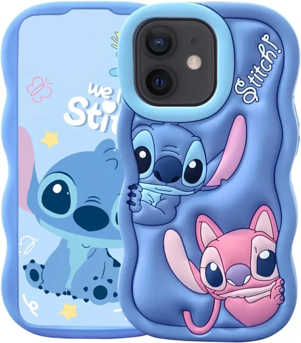 Silicone Wave Stitch Soft Cover Case For iPhone 16 15 14 13 12 11 Pro Plus mini Max Xs XR 6 7 8 SE - Image 2