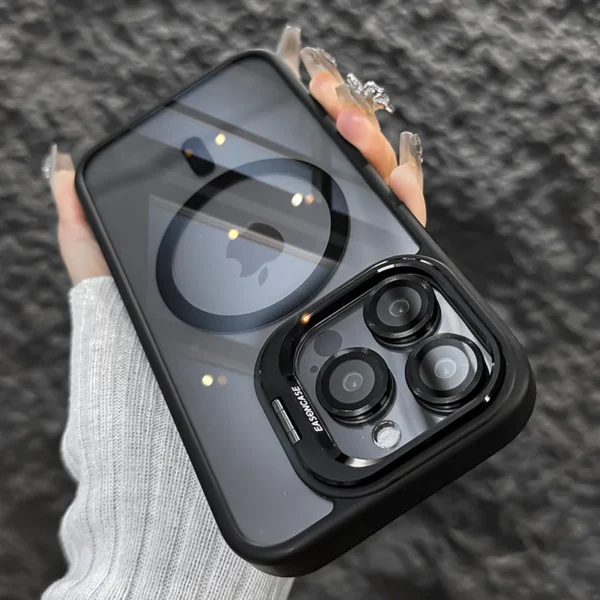 For iPhone 16 Pro Max Case Shockproof Magnetic Transparent Phone Case For iPhone 15 14 13 12 11 Pro Max Plus Mobile Cover Funda - Image 2
