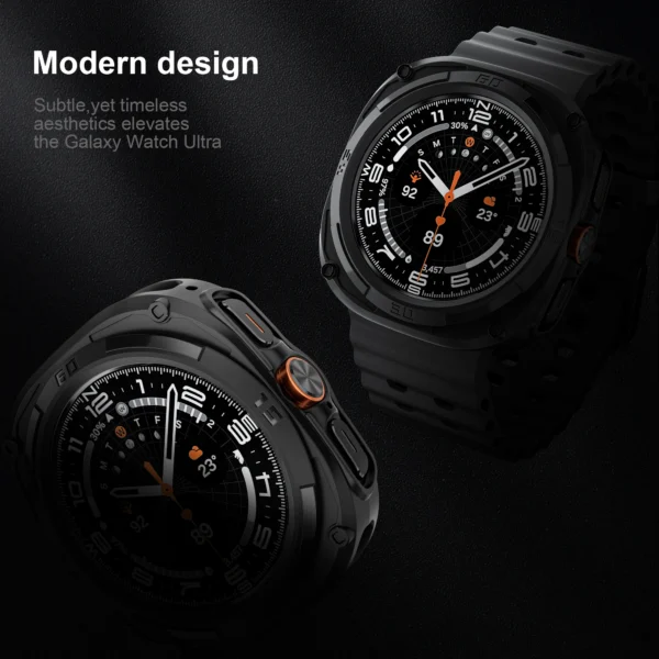 Screen protector for Samsung Galaxy Watch Ultra Case 47mm Accessories Hard PC Frame Protective Bumper Galaxy Watch Ultra cover - Image 3