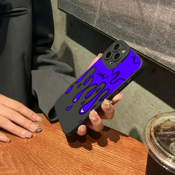 Fun Paint Graffiti Art Shockproof Silicone Phone Case For iPhone 15 14 13 12 11 16 Pro Max XS XR X 7 8 15 16 Plus SE 2020 Cover - Image 5