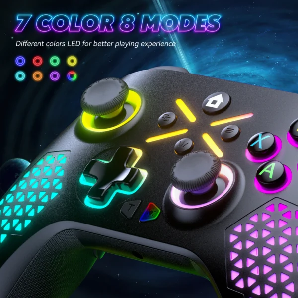 Wireless Gamepad For Xbox One ,Xbox Seris S ,Xbox Series X Console Win 7 8 10 Dual Vibra With Six Axis Gyroscope Game Controller - Image 3