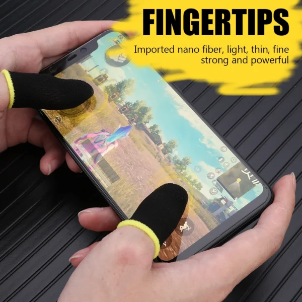 20pcs 40pcs Fingertips For Game PUBG Mobile Anti Slip Finger Glove Game Controller Finger Sleeve For Touch Screen Mobile Gaming - Image 6