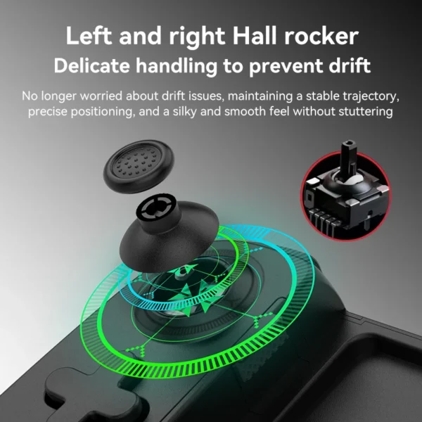 Suitable for Switch game console Android ios mobile phone stretch game controller dual Hall joystick six-axis body sensing wirel - Image 4