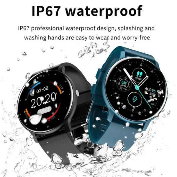 Men Smart Watch Full Touch Screen Digital Fitness Tracker IP68 Waterproof Sports Smartwatch for Women Xiaomi Huawei Phones 2023 - Image 6