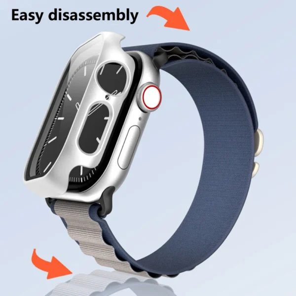 Tempered Glass+Cover For Apple Watch 10 42mm 46mm Matte Hard PC bumper Screen Protector Case iWatch series 10 42/46 Accessories - Image 2