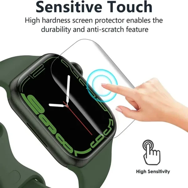 5PCS Hydrogel Film for Apple Watch 9 5 6 10 3 2 1 40MM 44MM 42MM 46MM Screen Protector for Apple Watch Ultra 49MM 7 8 41MM 45MM - Image 4
