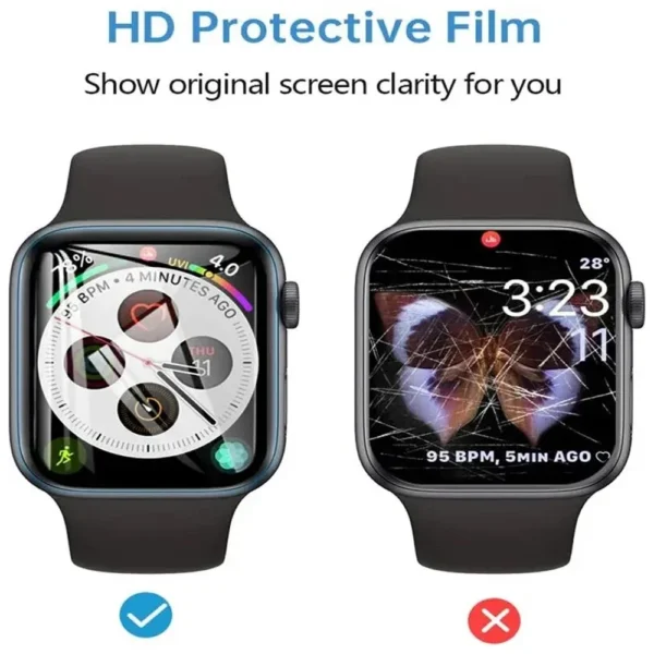 Screen Protector Film For Apple Watch Series 10 46mm 42mm Soft TPU Hydrogel HD Clear Film for iWatch 10 42MM 46MM Accessories - Image 6